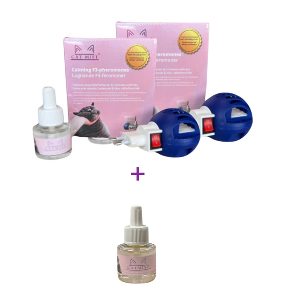 2x Catmist Classic + 1 gratis refill til kat