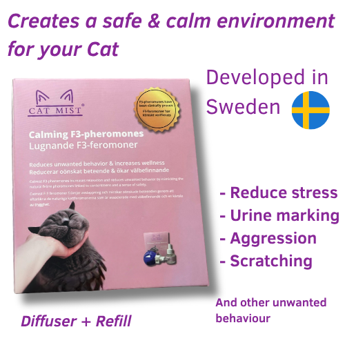 Beroligende feromondiffusor til kat
